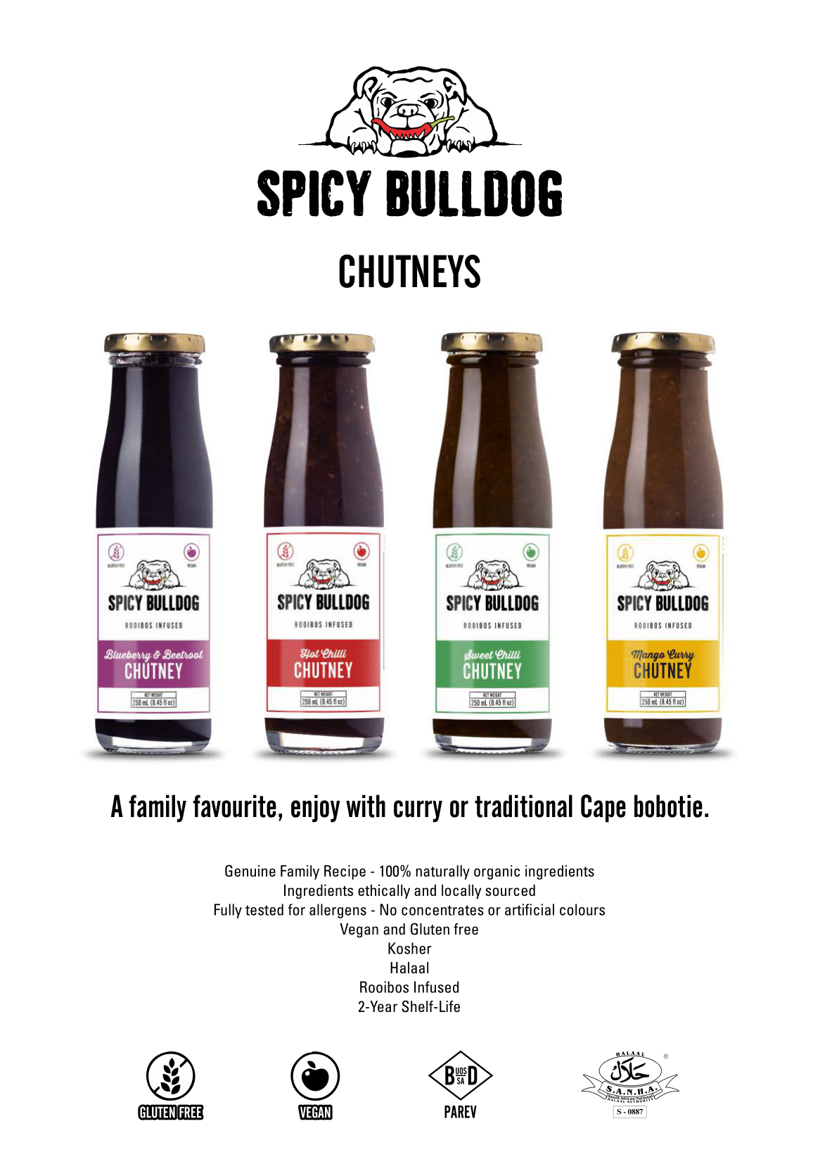 Spicy Bulldog Chutneys