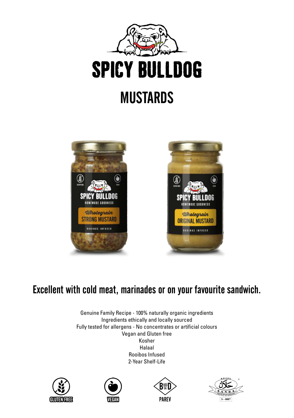 Spicy Bulldog Wholegrain Mustard