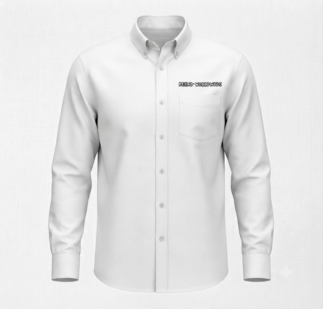 Keeno Worldwide Brooks Brothers Wrinkle-Free Stretch Pinpoint Dress Shirt Graffiti