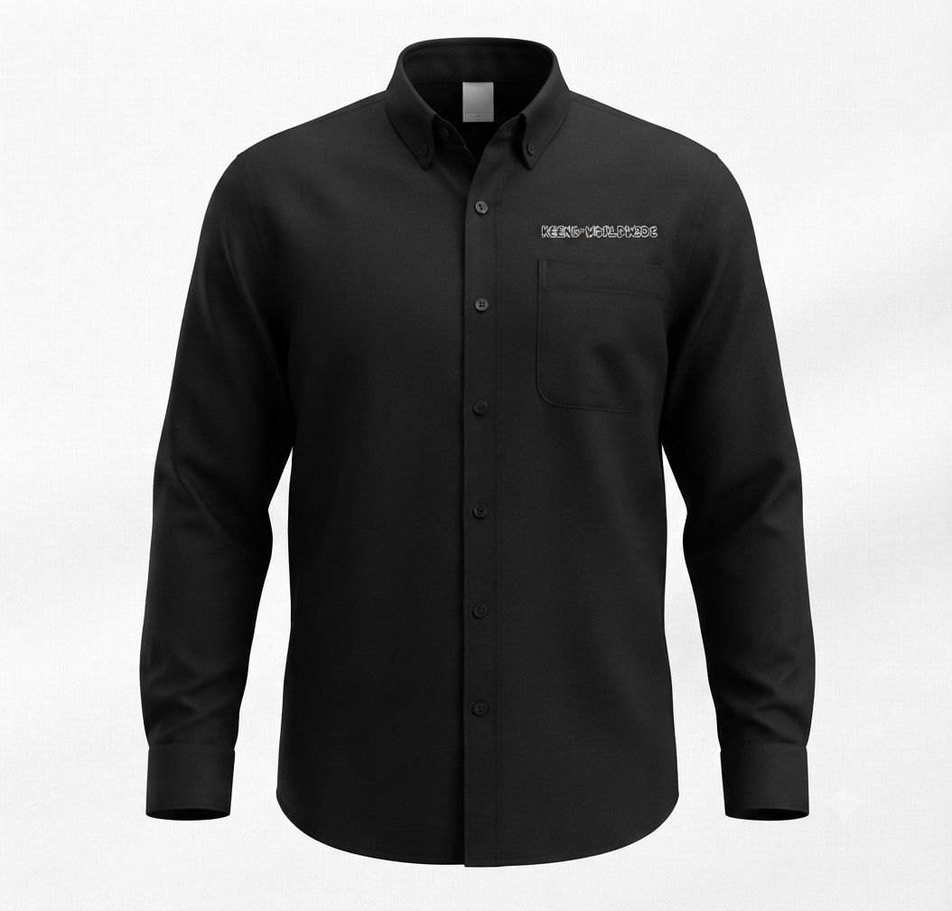 Keeno Worldwide Port Authority SuperPro React Dress Shirt Graffiti - Printed
