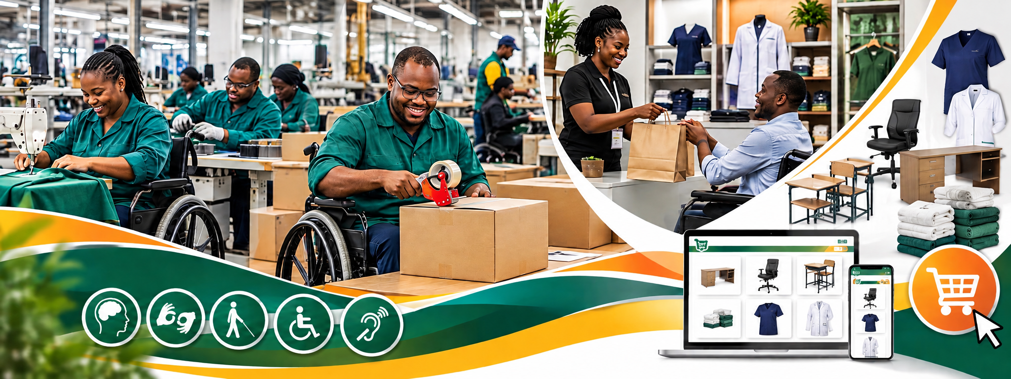 Supported Employment Enterprises (SEE) banner